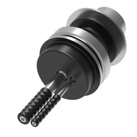 Tool Changer Alignment Gauge, HSK-F 80 Makino Flange