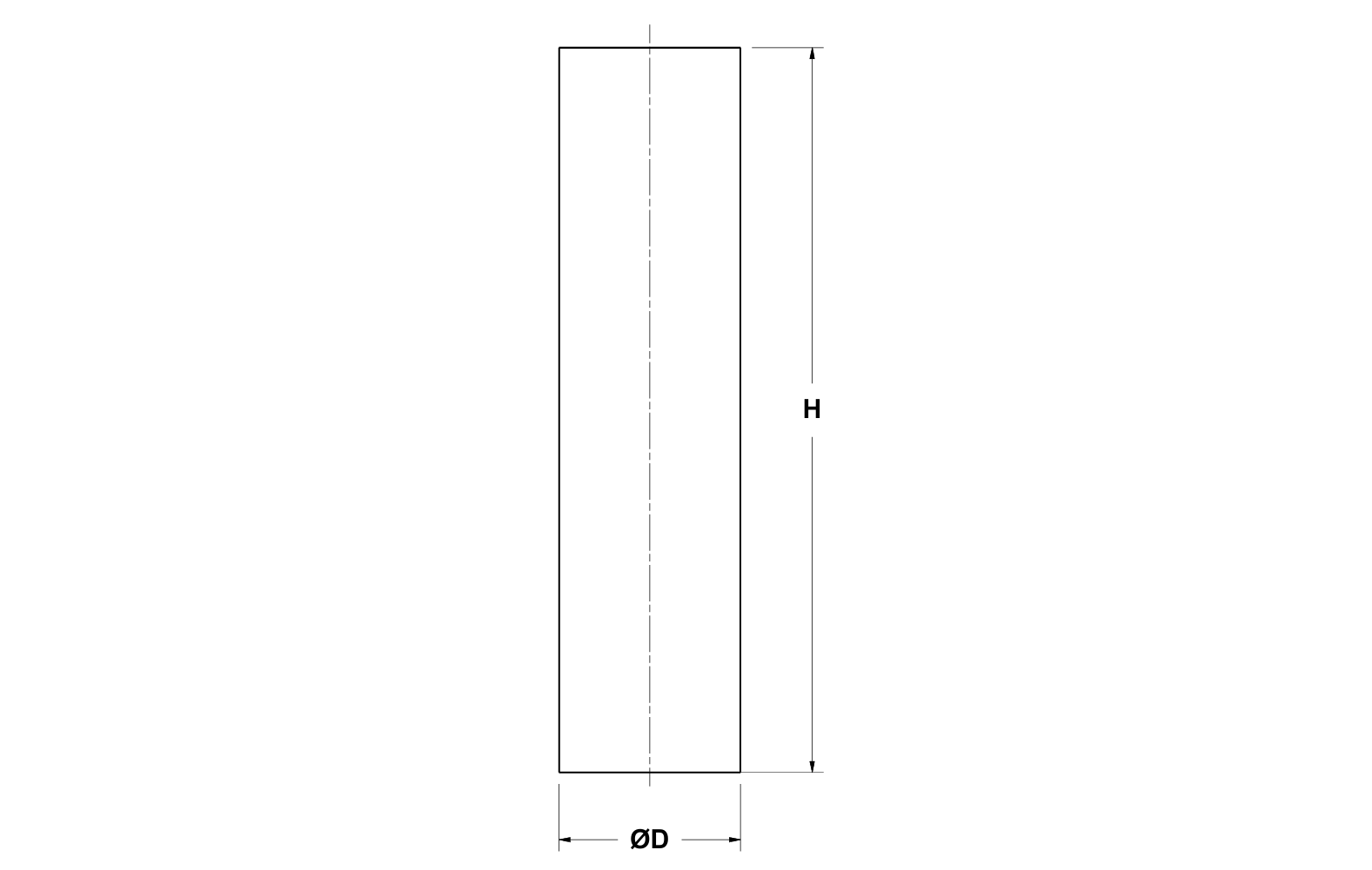 Cylindrical Square, Steel Datasheet