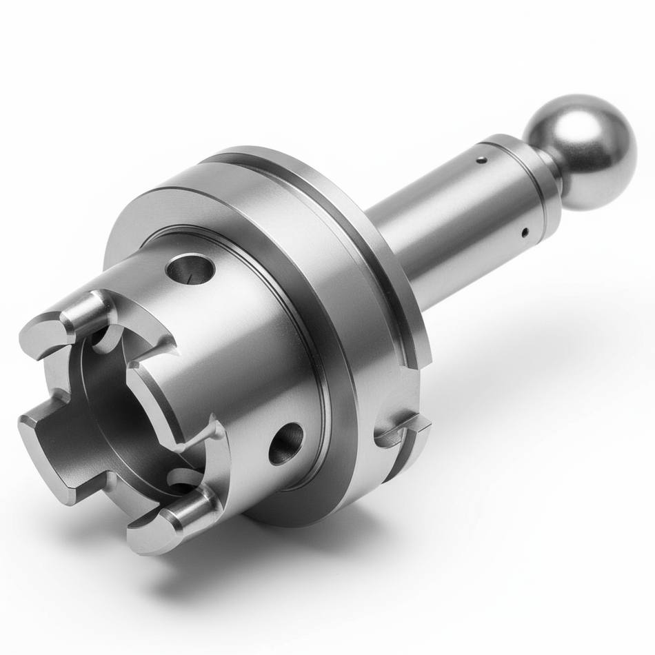 Ball-End Runout Arbor, HSK 100