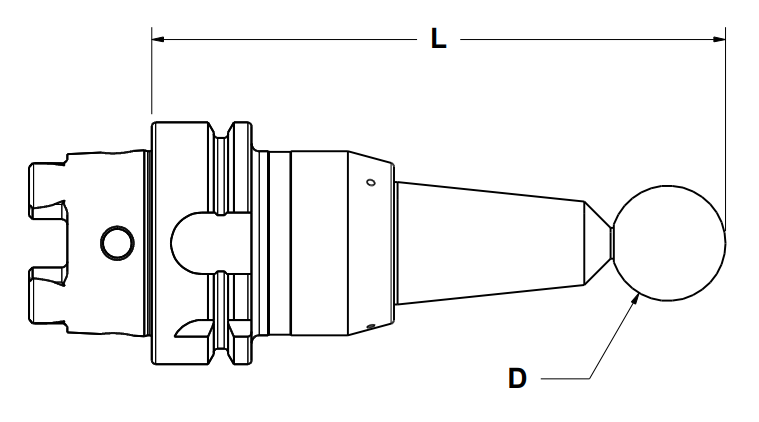 HSK Precision Ball-End Arbors (467.100) Datasheet