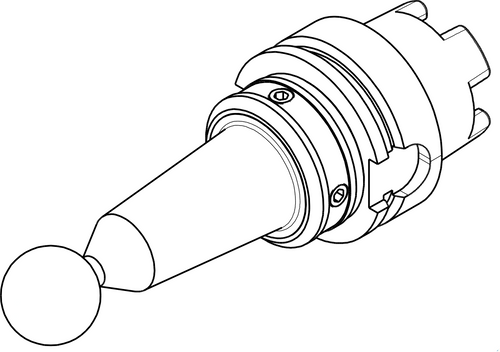 Ball-End Runout Arbor, HSK-A/C/E 32 + B/D/F 40